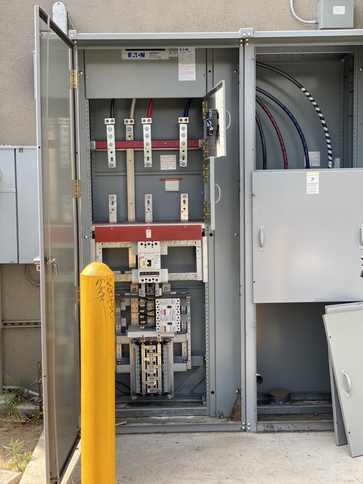 Tesla charger outdoor